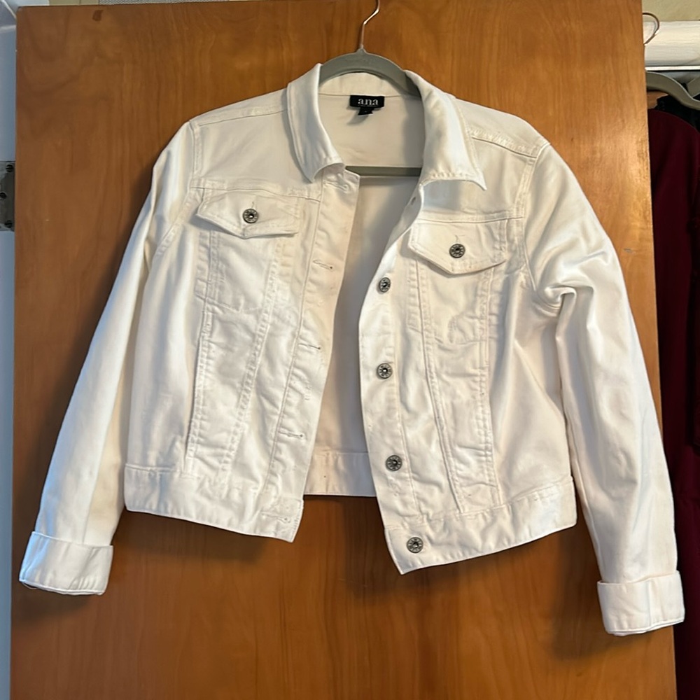 a.n.a White Jean Jacket